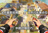 CSGO职业选手投掷物点位高清教学画面